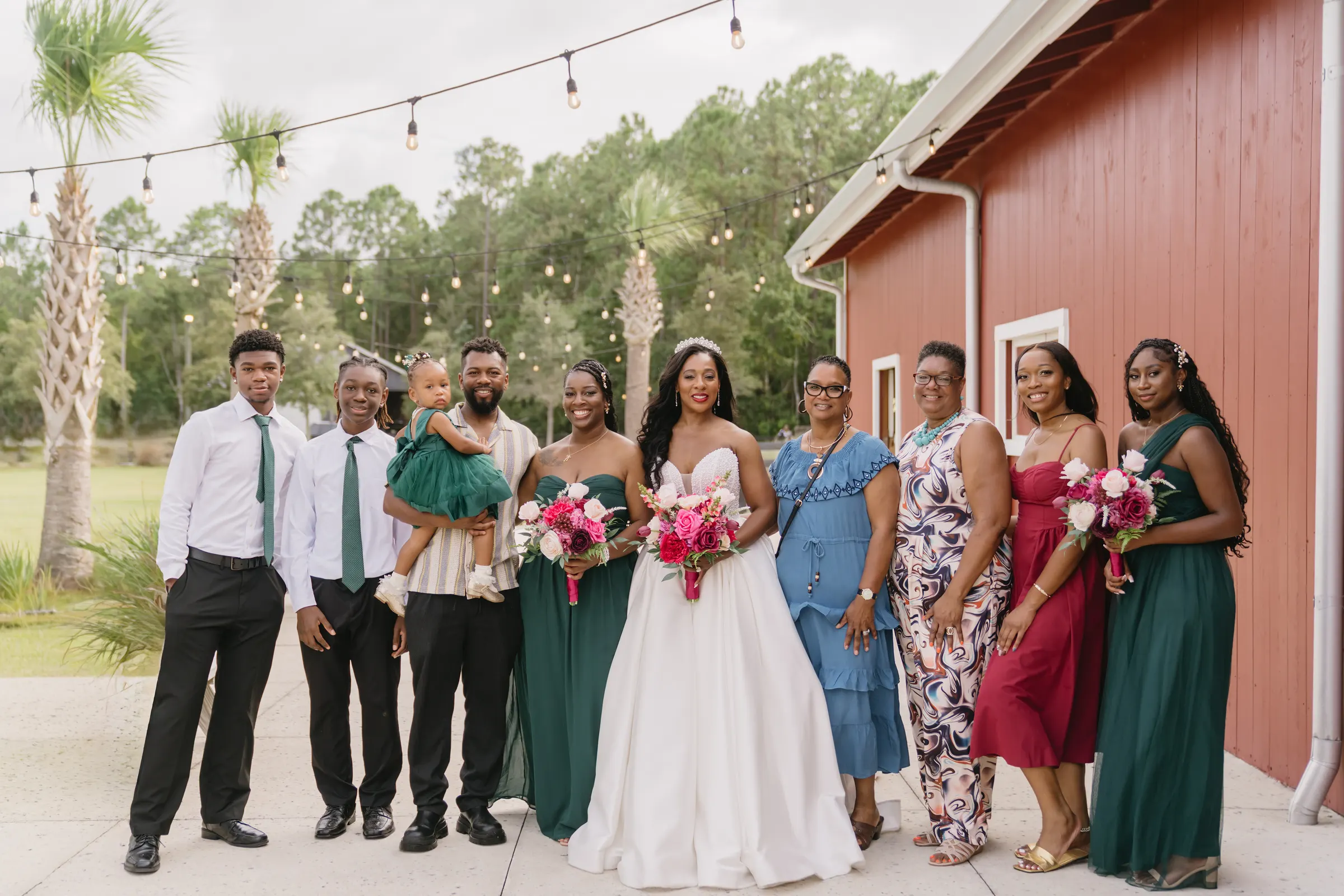 Family Portraits — Ashley & Josh wedding, Dallas–Fort Worth