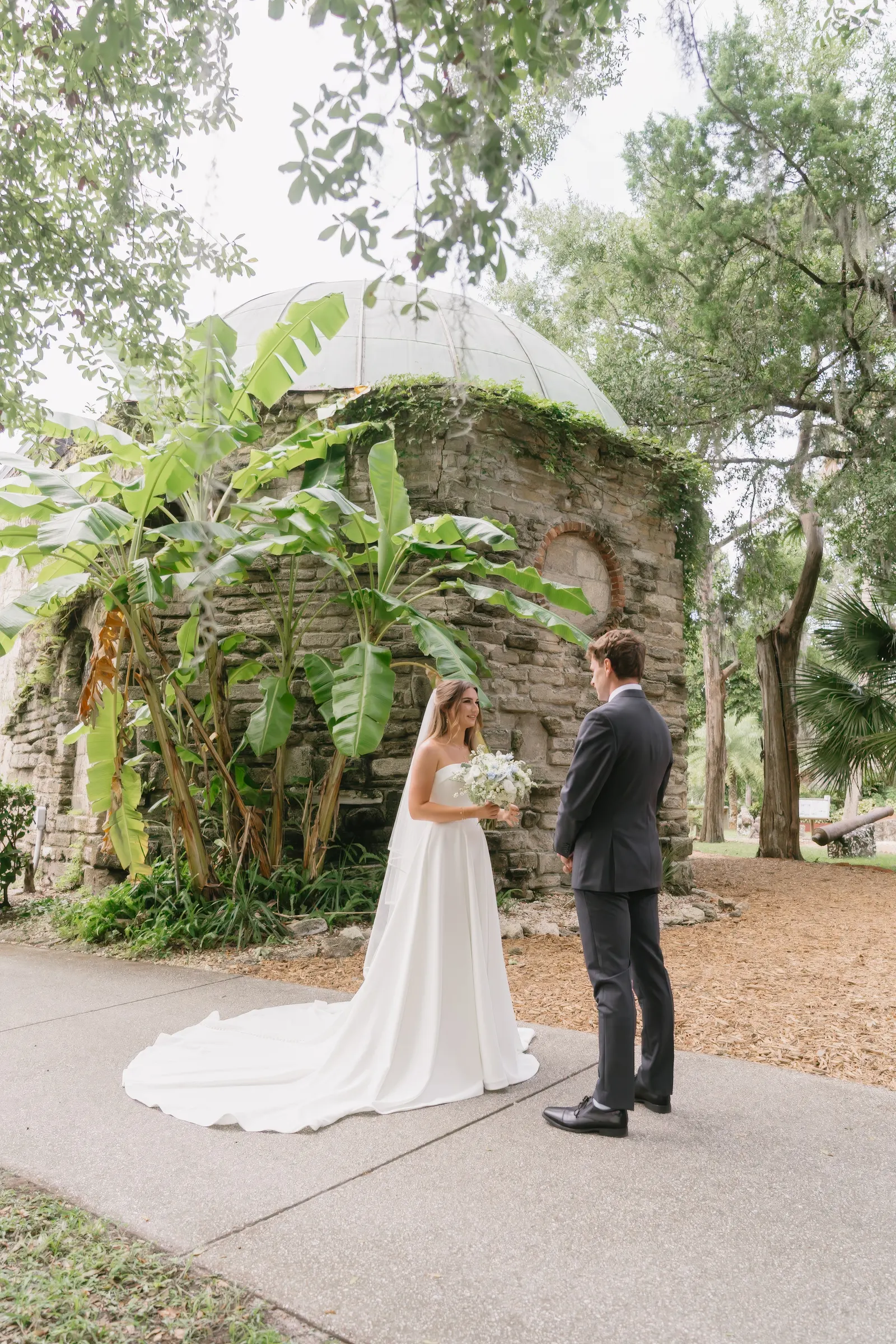 First Look — Elisabeth & Cody wedding, Dallas–Fort Worth