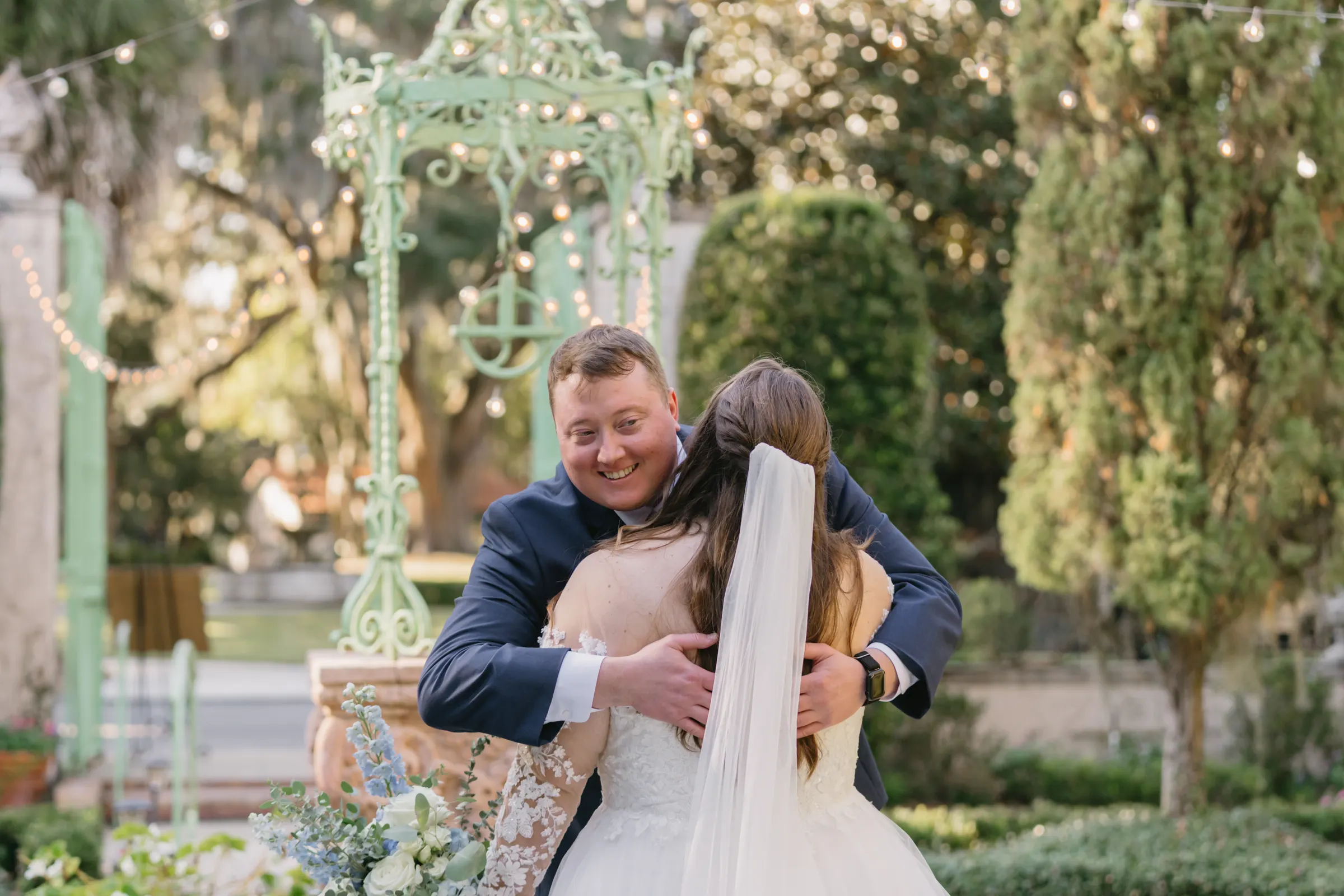 First Look — Kara & Jarrod wedding, Dallas–Fort Worth