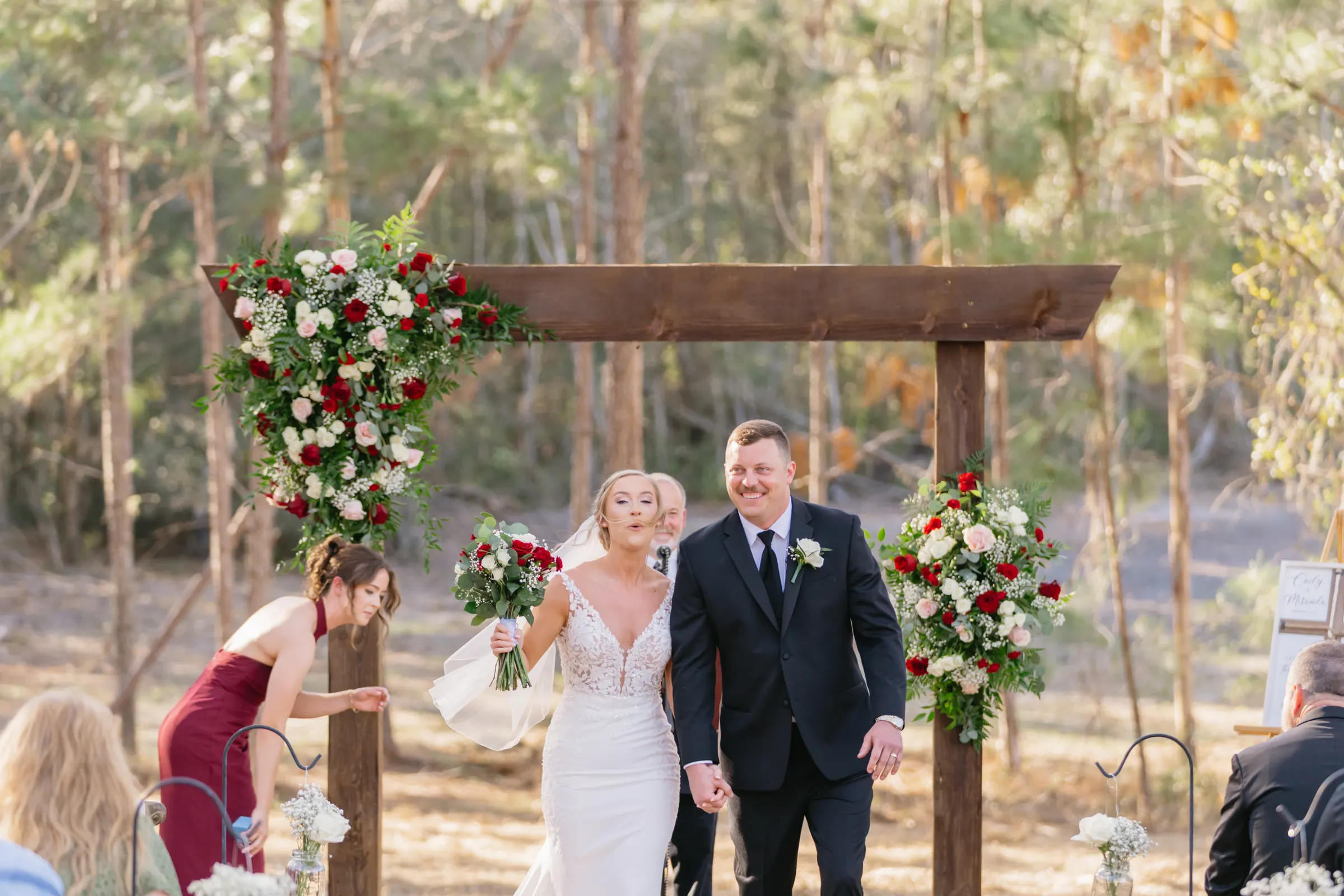 Ceremony — Miranda & Cody wedding, Dallas–Fort Worth