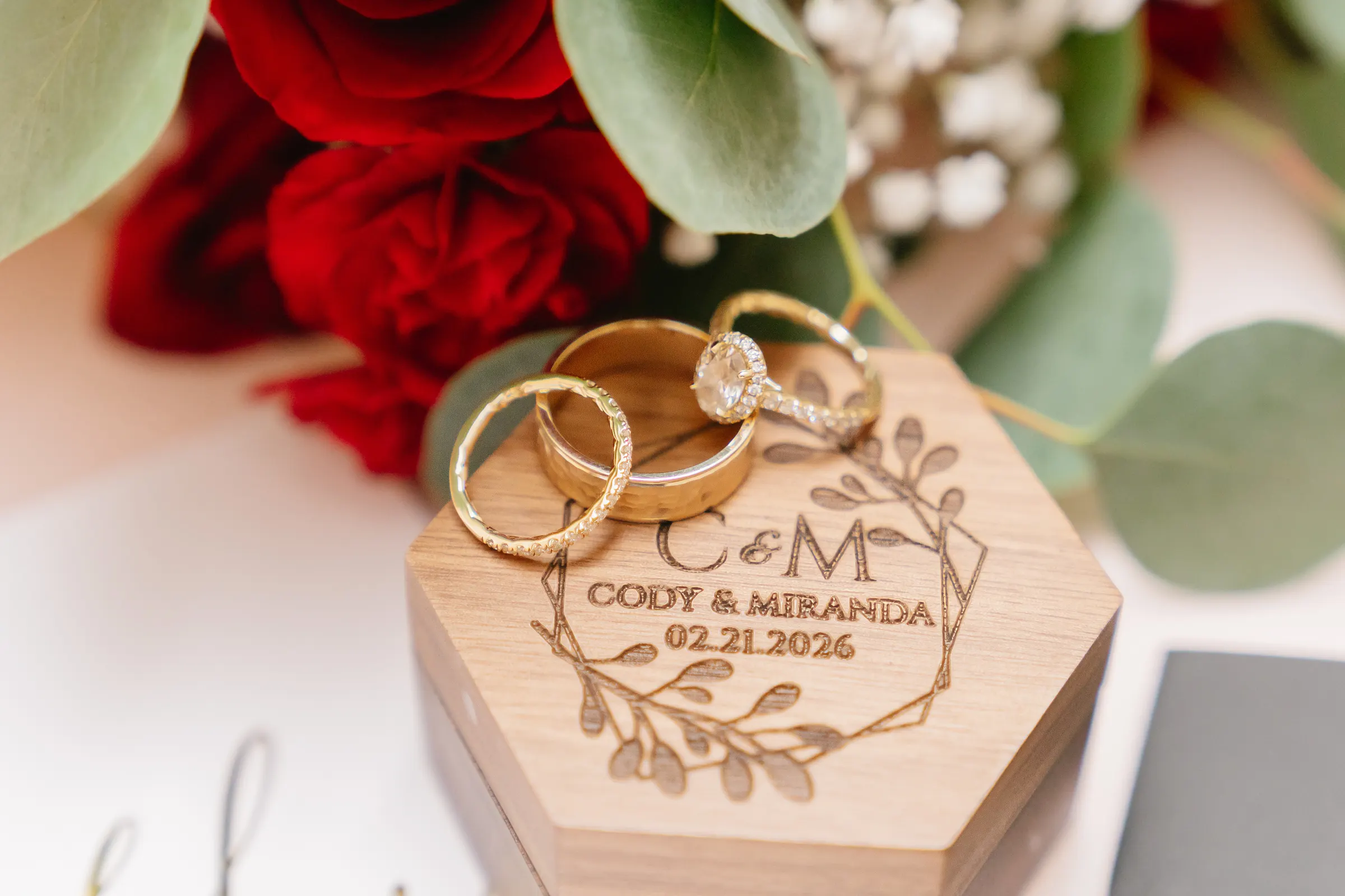 Details — Miranda & Cody wedding, Dallas–Fort Worth