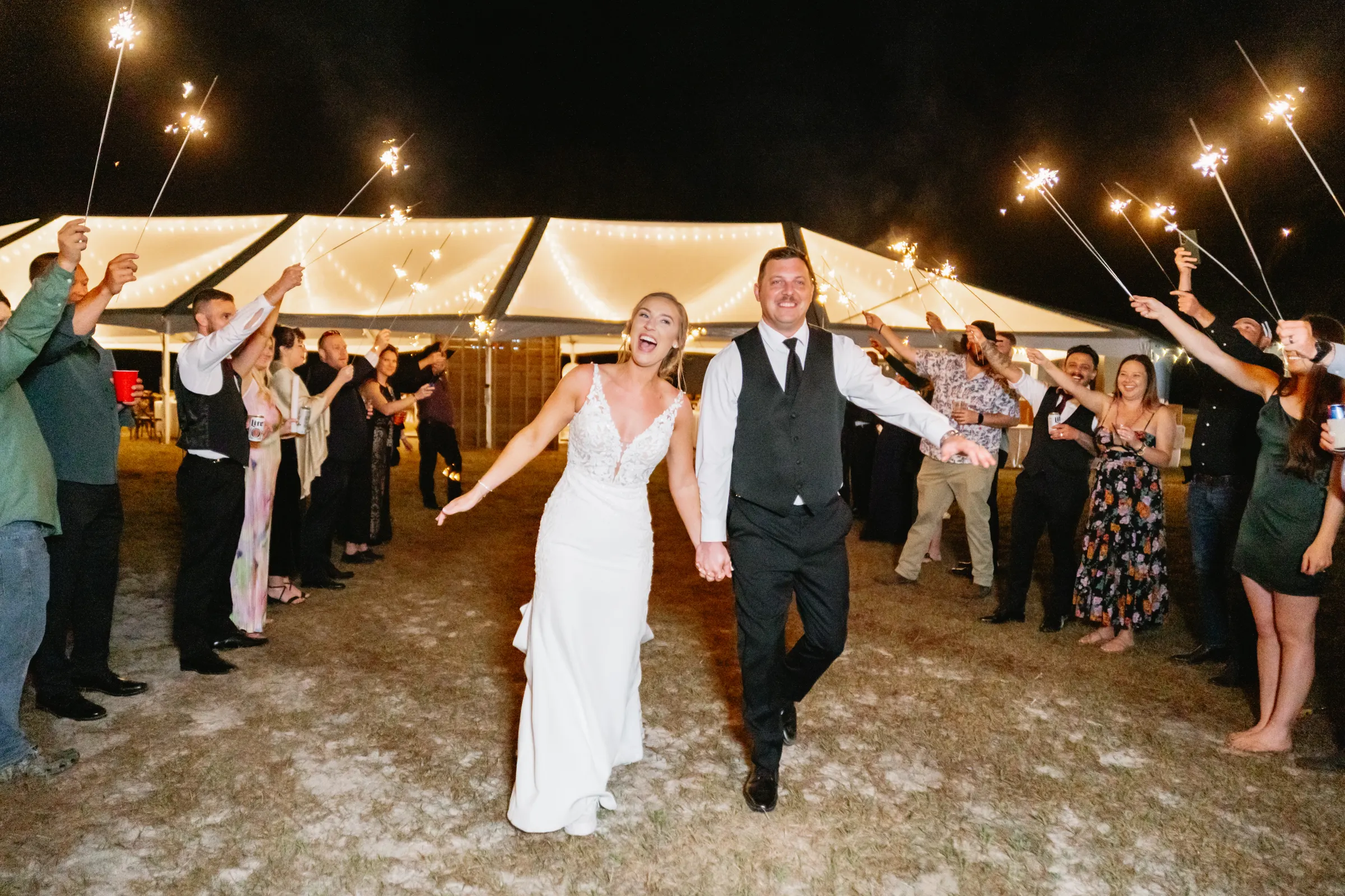 Send-Off — Miranda & Cody wedding, Dallas–Fort Worth