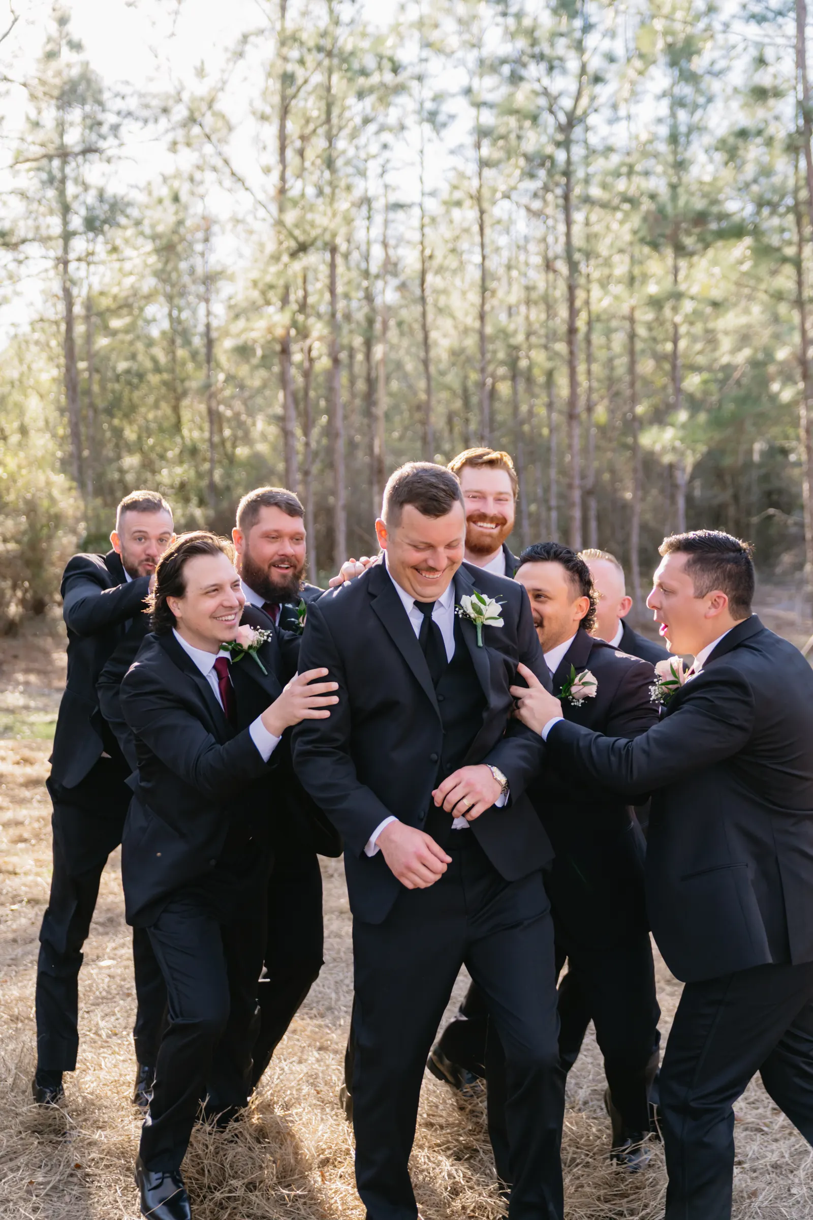 Wedding Party — Miranda & Cody wedding, Dallas–Fort Worth